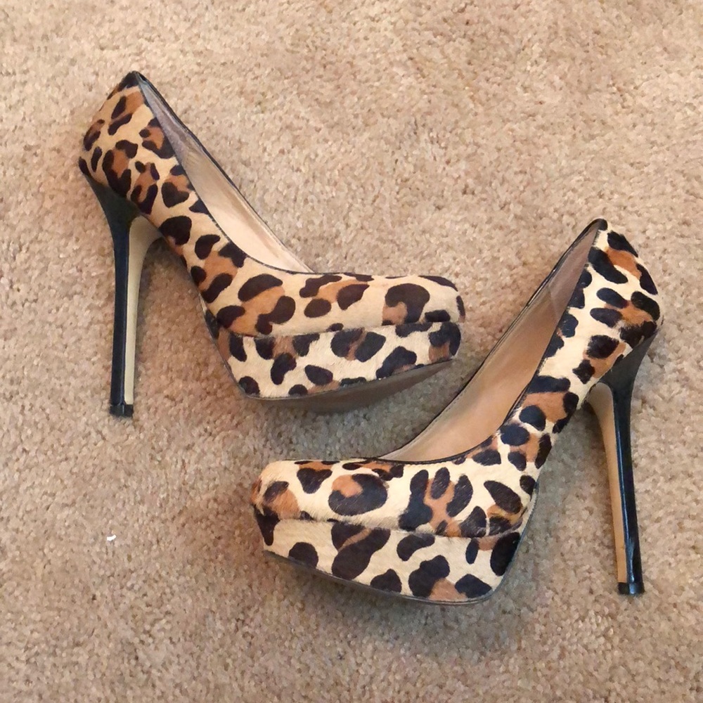 Steve Madden Leopard Print Heels - image 1